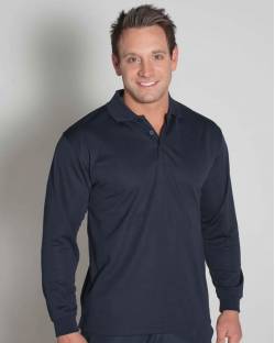 Long Sleeve Polo, Adults